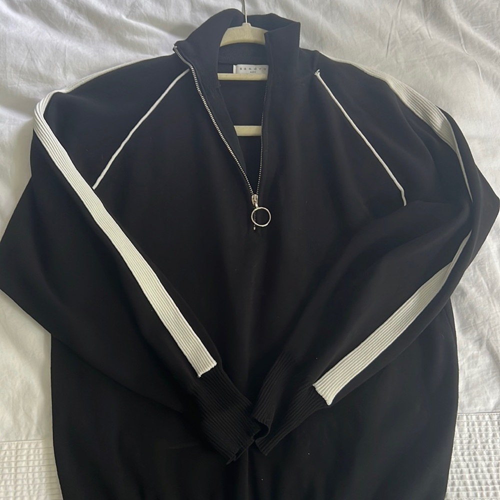 Sandro Half Zip Sweater